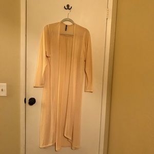 Long sleeve duster. NWOT.